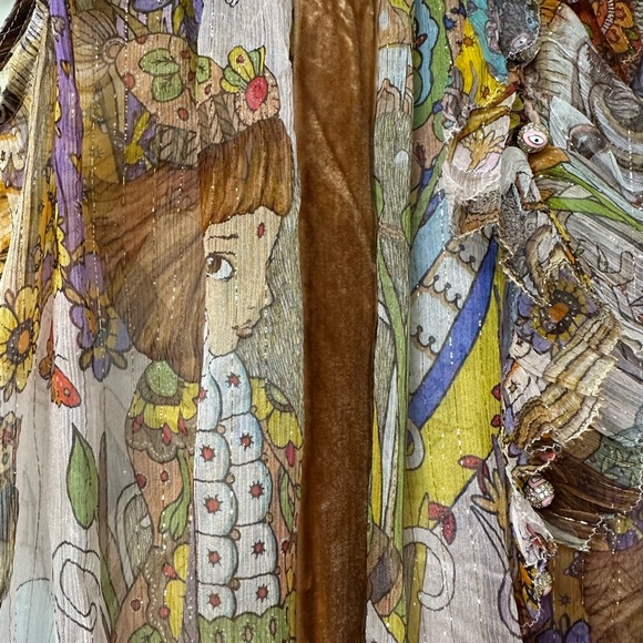 Zimmermann Kaleidoscope Printed Ruffled Top - Size 1 - Picture 12 of 14